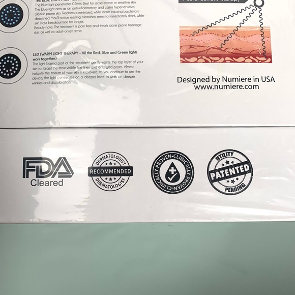 NIB! Numiere Time Keeper Plus! Anti-Aging LED, EMS Device & Gel - Picture 8 of 16